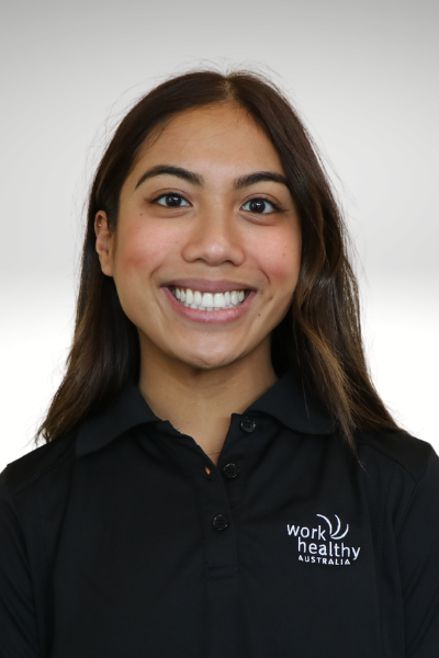 Headshot of Ruth Garcia, Workplace Health Provider at Work Healthy Australia