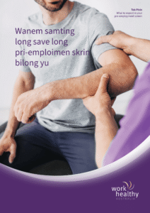 What to Expect in your pre-employment_Tok Pisin
